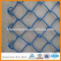 Barbed and knuckle chain link fence